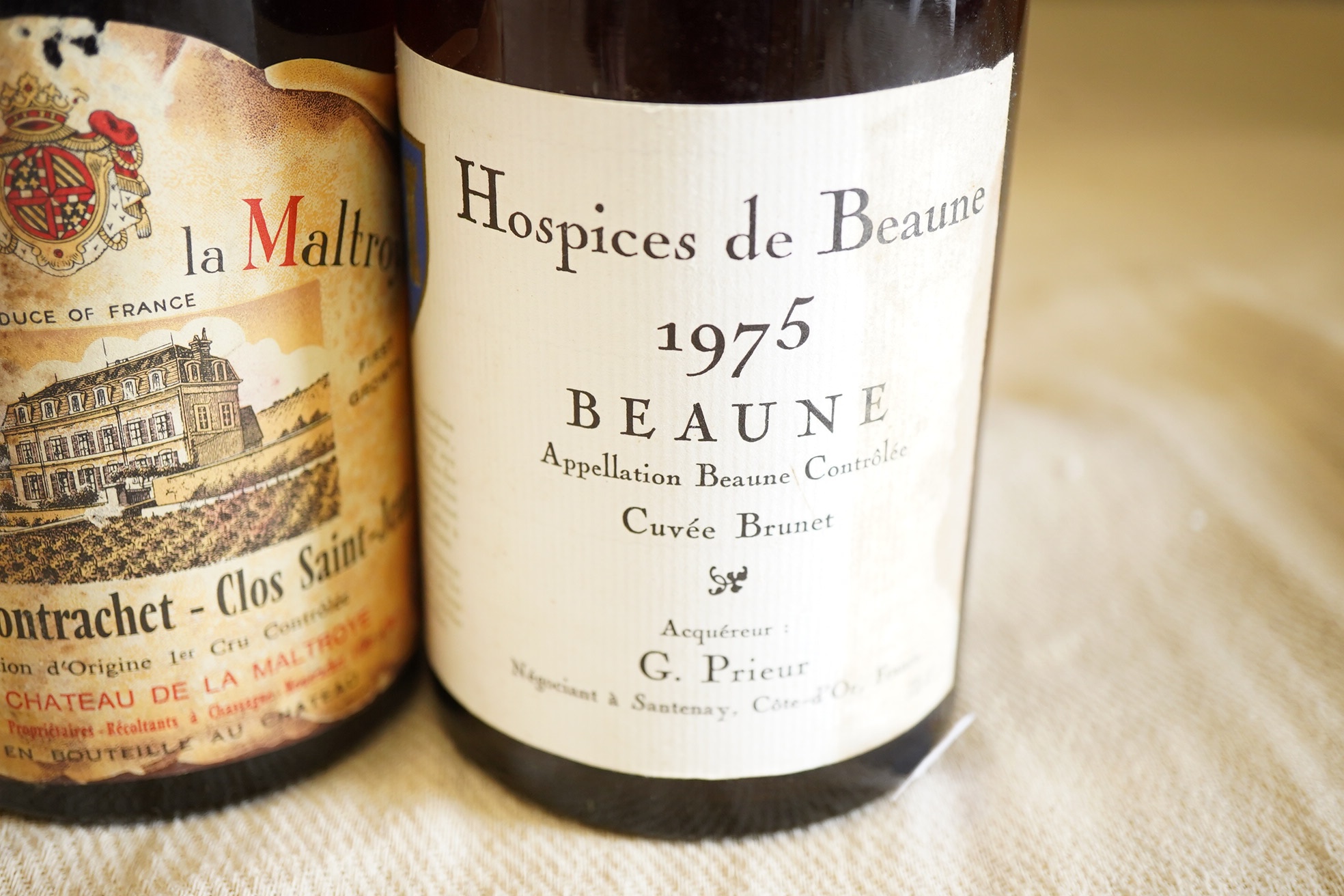 A mixed parcel of Burgundy red wine